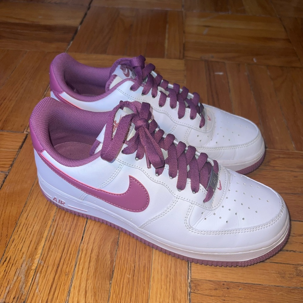 Nike purple AF1 sneakers men’s 8.5